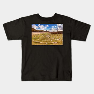 Three Cliffs Bay, Gower, Wales Kids T-Shirt